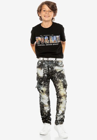 CIPO & BAXX Regular Jeans in Black