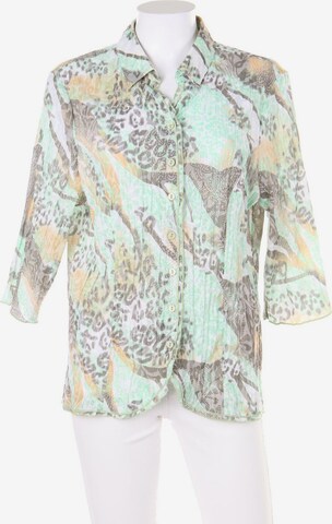 MY WAY FER Blouse & Tunic in XXL in Green: front