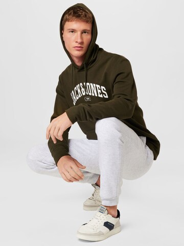 JACK & JONES Sweatshirt 'BOOSTER' in Grün