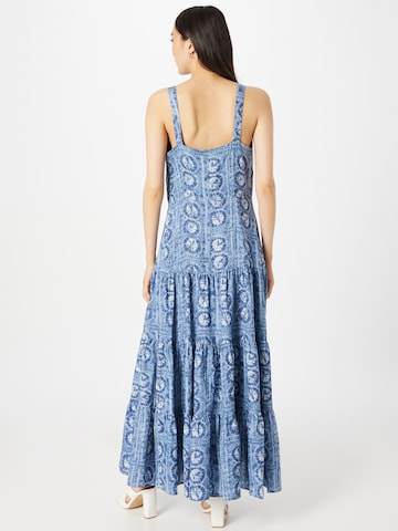 Lauren Ralph Lauren Καλοκαιρινό φόρεμα 'WALVIA' σε μπλε
