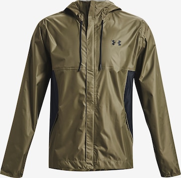 UNDER ARMOUR Sportjas in Groen: voorkant