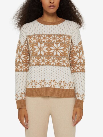 ESPRIT Sweater in Brown