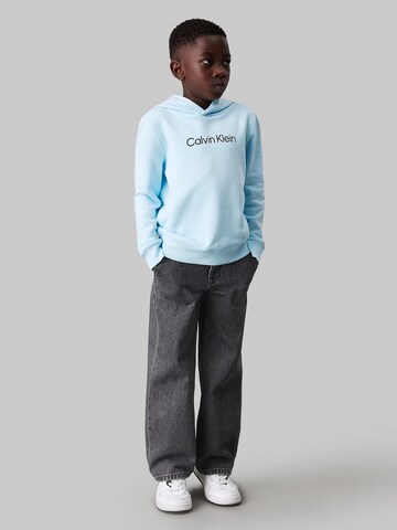 Calvin Klein Jeans Sweatshirt in Blauw