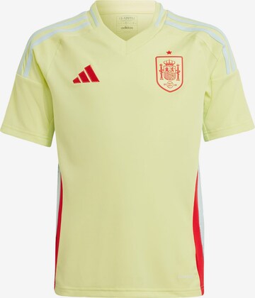 T-Shirt fonctionnel 'Spain 24 Away' ADIDAS PERFORMANCE en jaune : devant