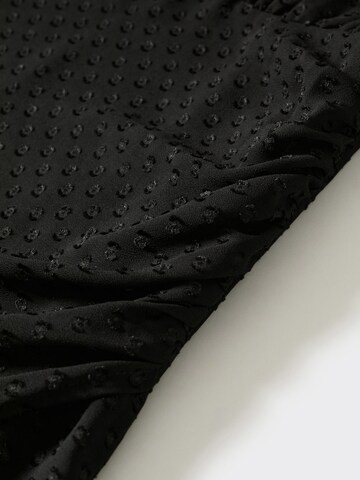 MANGO Obleka 'EVA' | črna barva