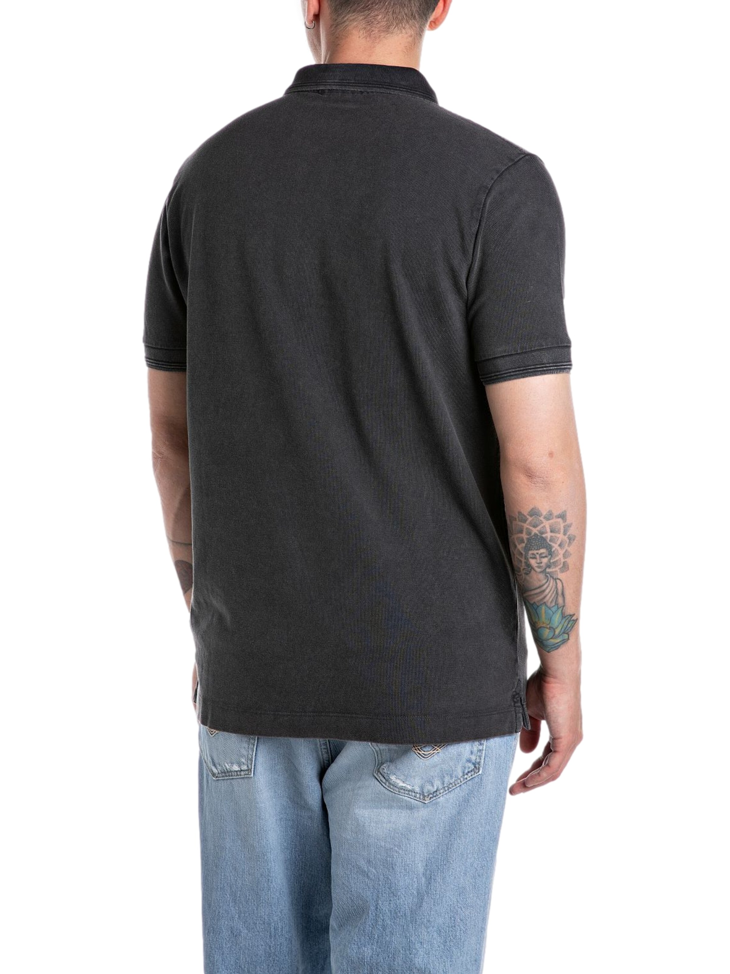 REPLAY Shirt in Black