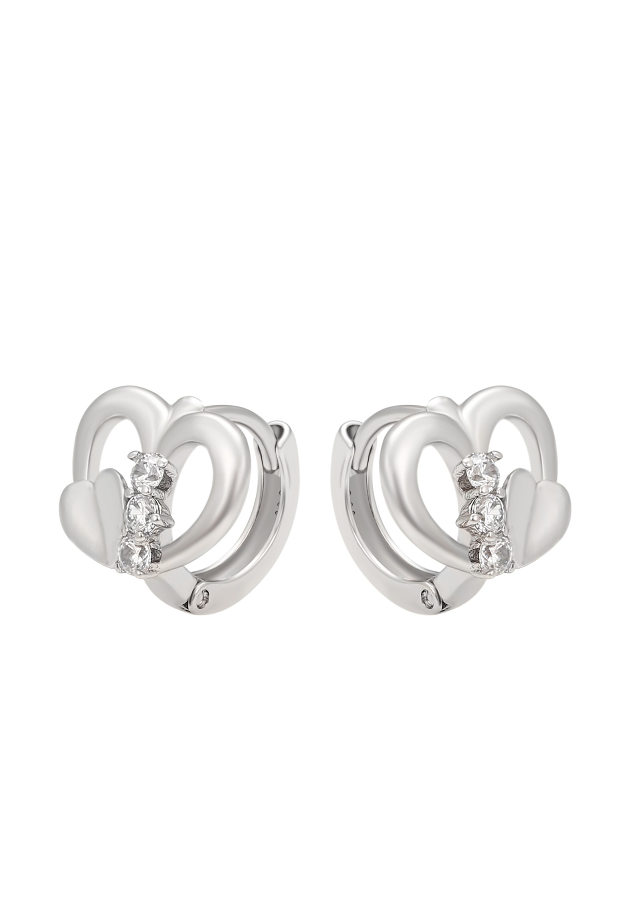 Gaya Ohrringe in silber, Produktansicht