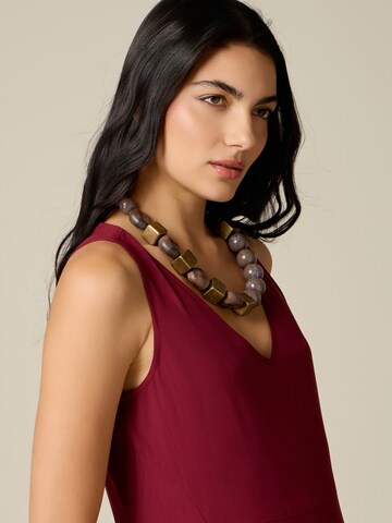 Robe oltre en rouge