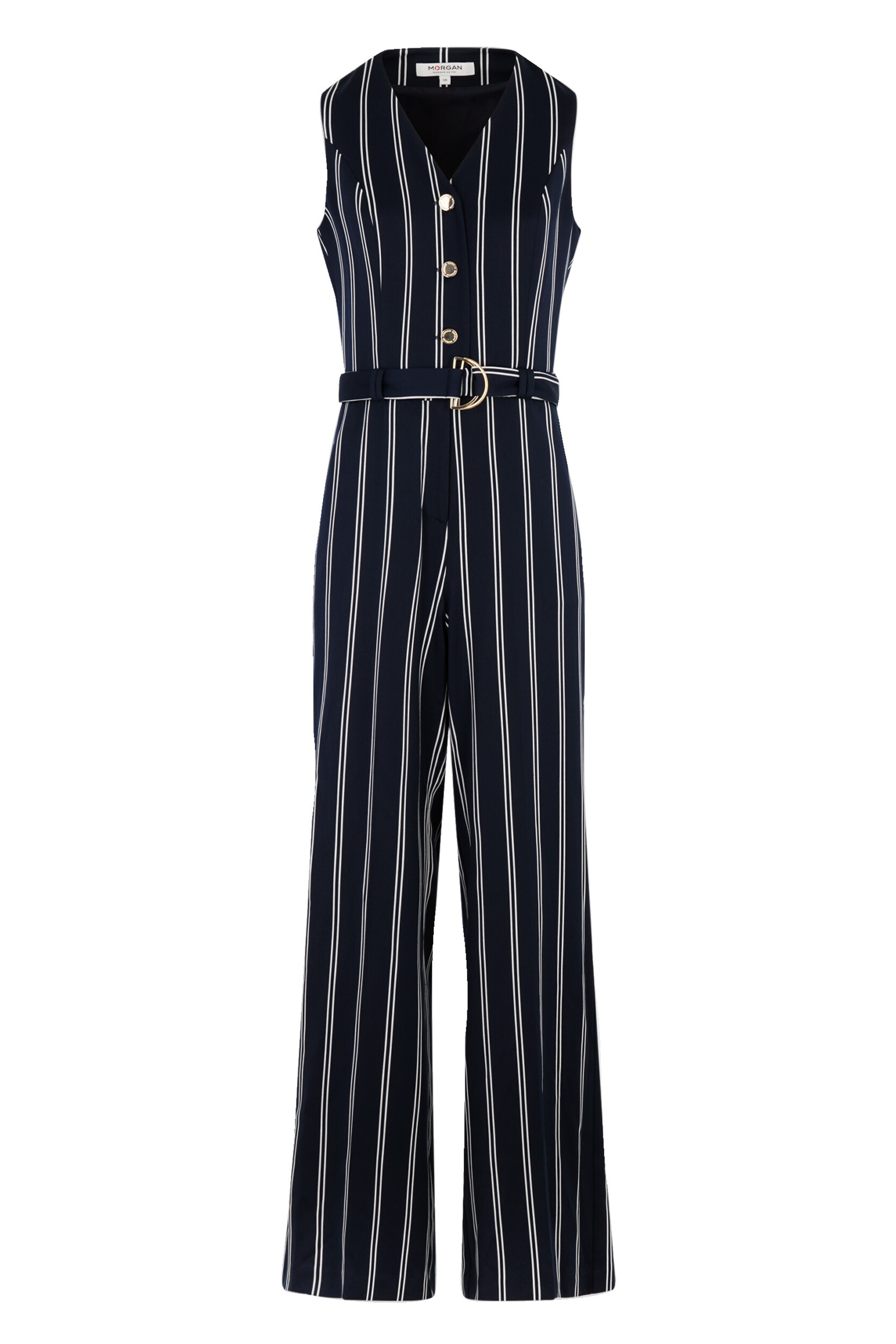 Morgan - Jumpsuit 'POKER.F' en azul: frente