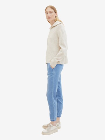 TOM TAILOR Tapered Jeans in Blau