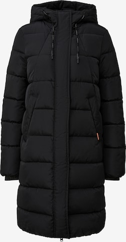 juoda QS Žieminis paltas: priekis