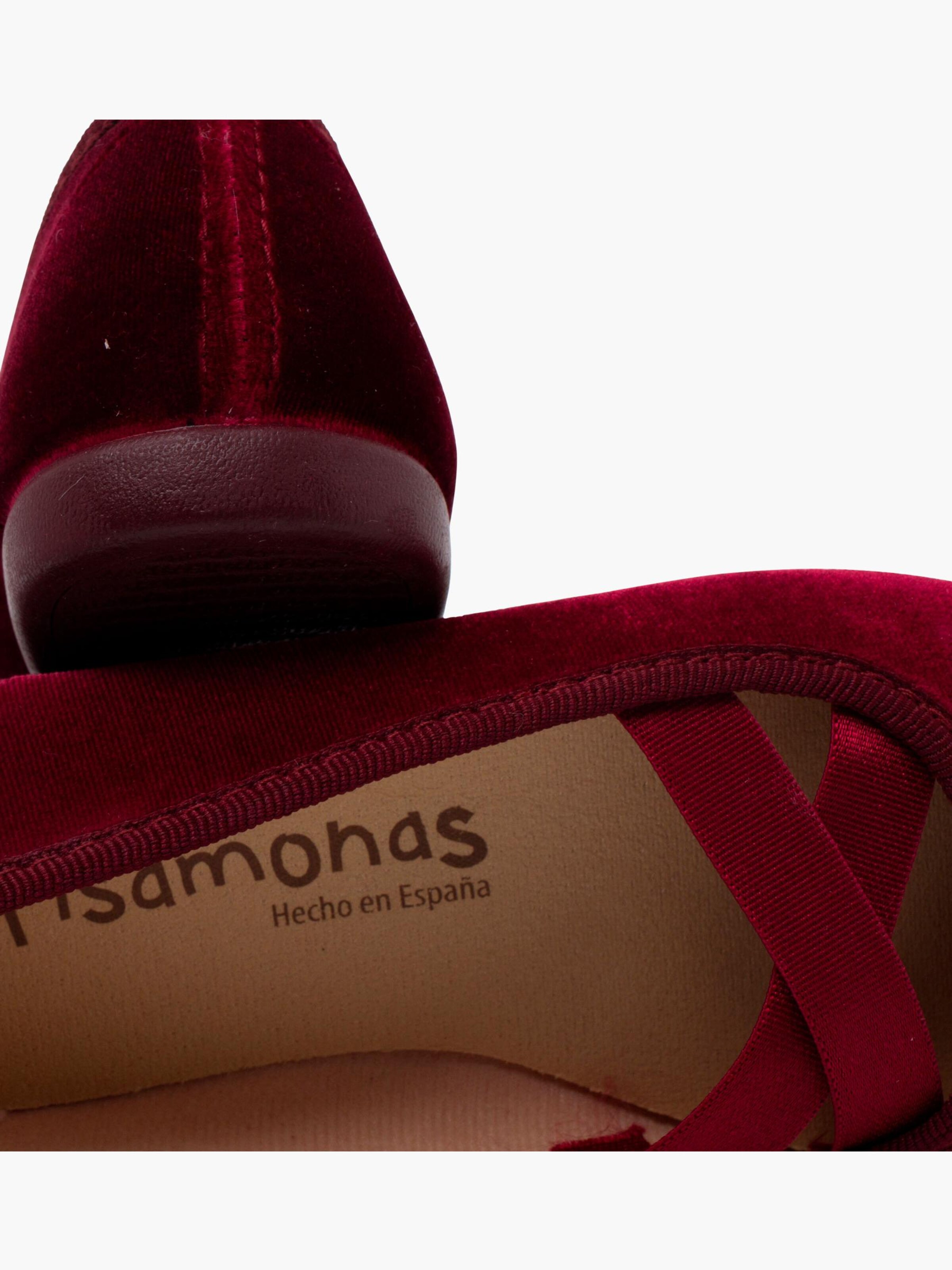 Chaussure basse Pisamonas en rouge