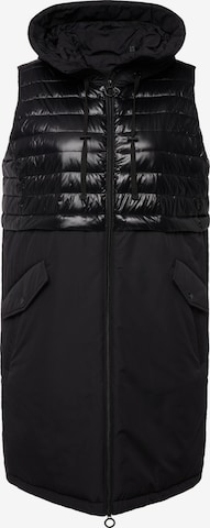 Ulla Popken Vest in Black: front