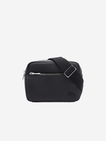 LACOSTE Crossbody bag in Black: front