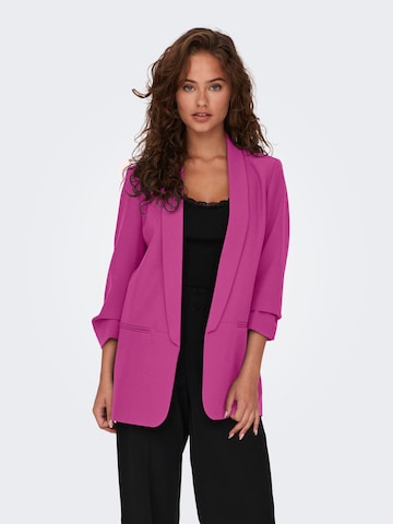 Blazer 'ELLY' ONLY en rose : devant