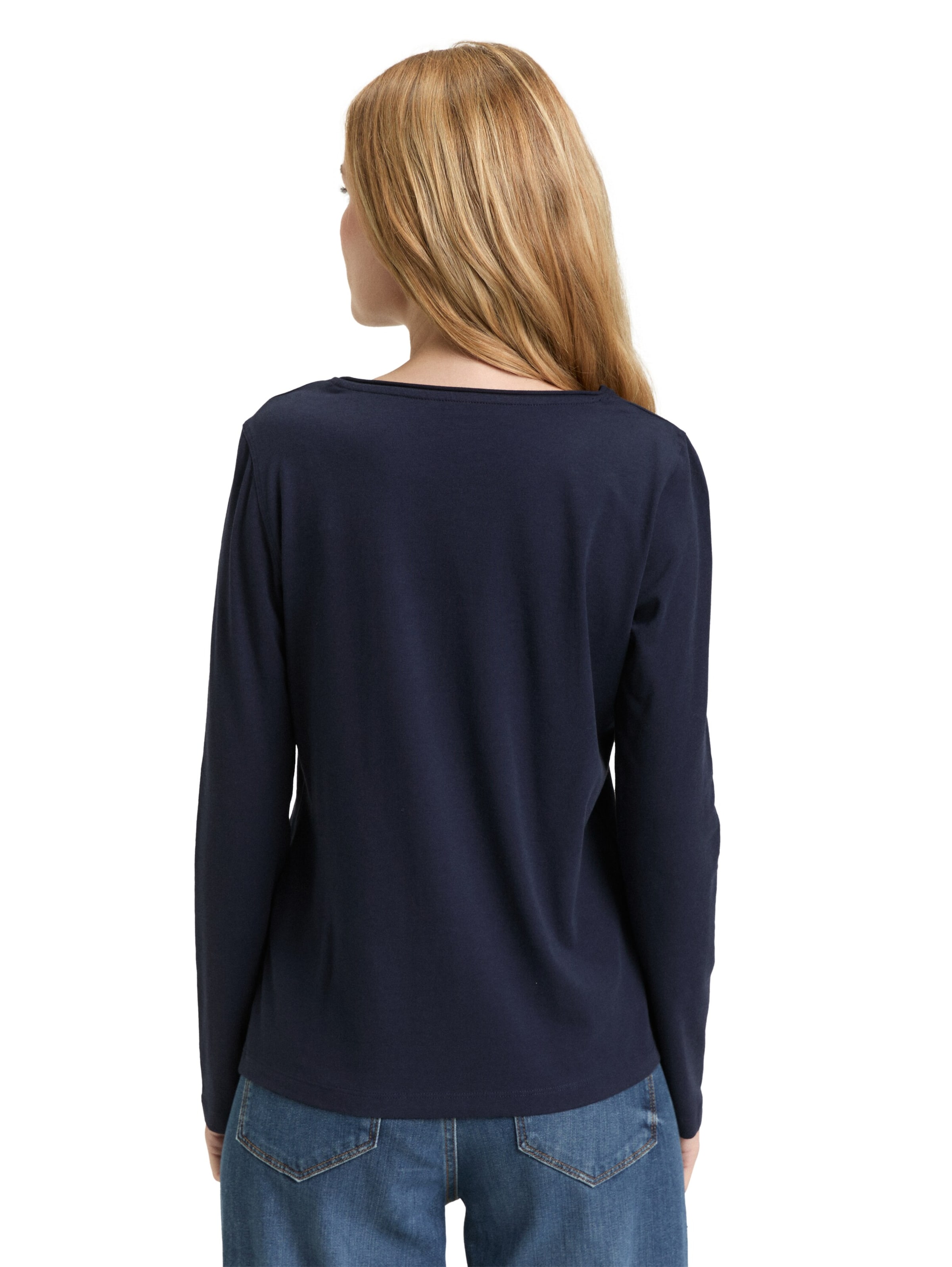 TOM TAILOR Tričko - Modrá