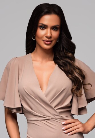 Robe de soirée 'Penelope' Ombre en beige