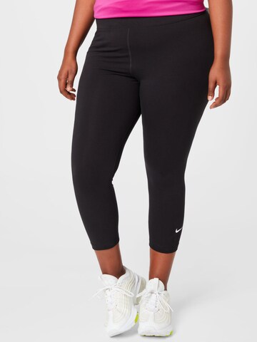 Nike Sportswear Skinny Leggings in Zwart: voorkant