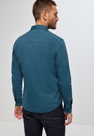 Street One MEN Slim Fit Hemd in Blau