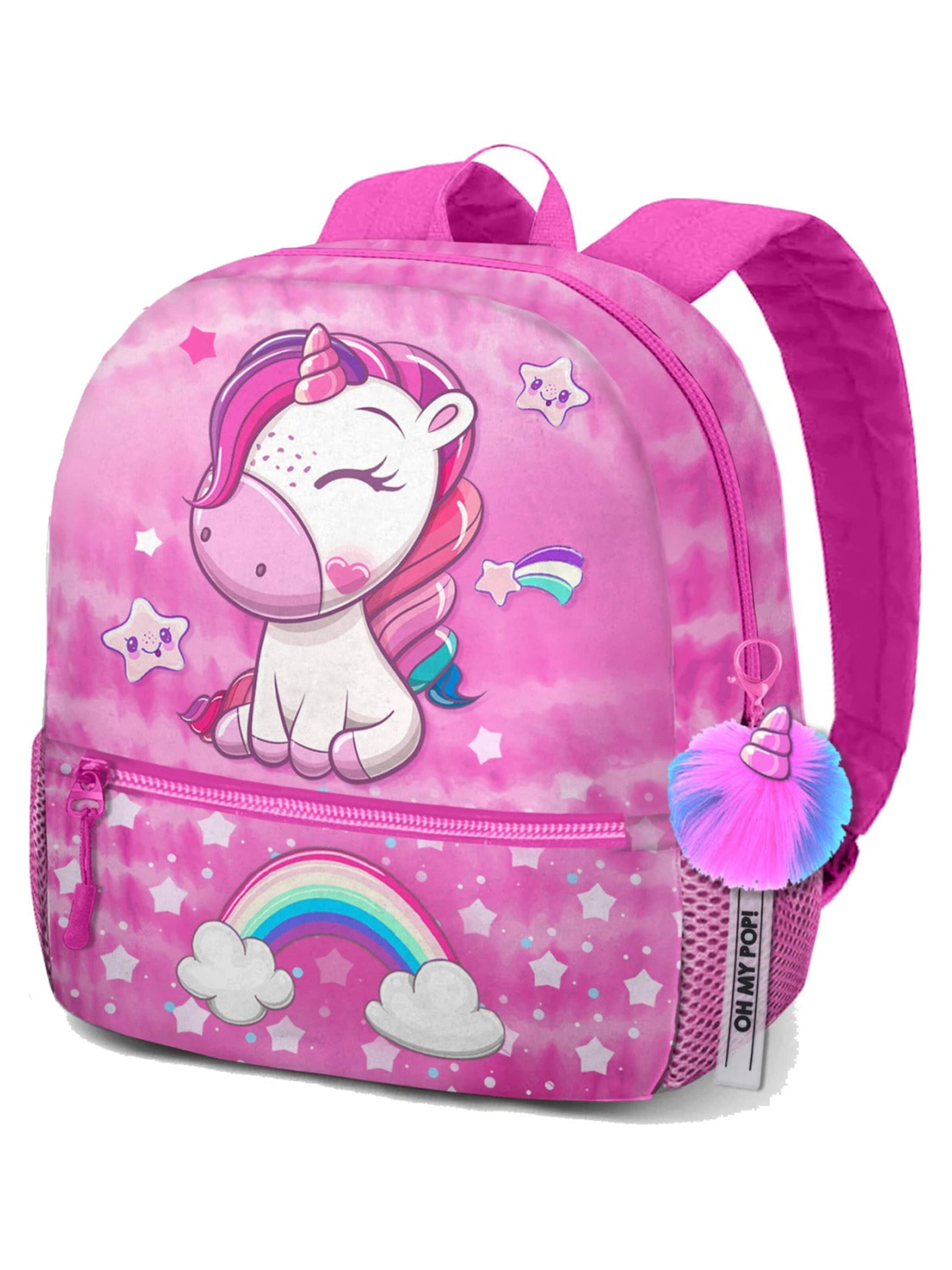 Oh My Pop! Rugzak in Roze: voorkant
