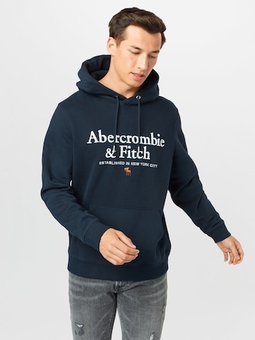 Abercrombie & Fitch Μπλούζα φούτερ σε μπλε: μπροστά