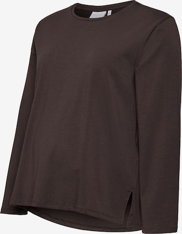 MAMALICIOUS - Camiseta en marrón: frente