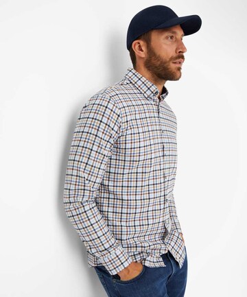 BRAX Regular fit Overhemd 'DANIEL' in Blauw: voorkant