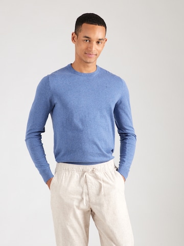 Pull-over Hackett London en bleu : devant