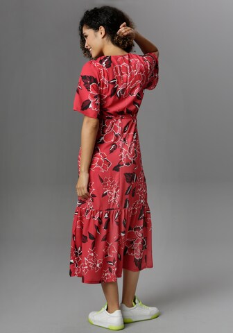 Aniston CASUAL Sommerkleid in Rot