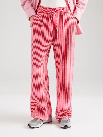 Hailys - Pierna ancha Pantalón 'St44effi' en rosa: frente