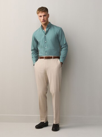 Next Slim Fit Hemd in Grün