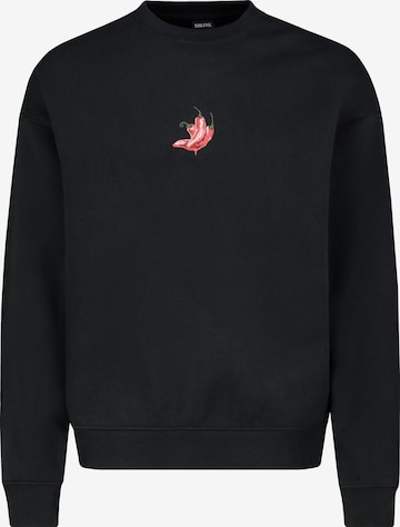 Sublevel Sweater in Black: front