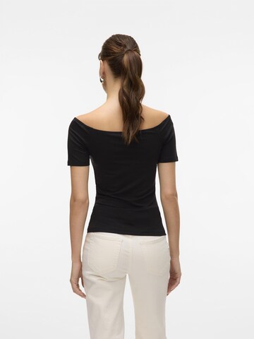 VERO MODA Shirt 'VMFiona' in Zwart