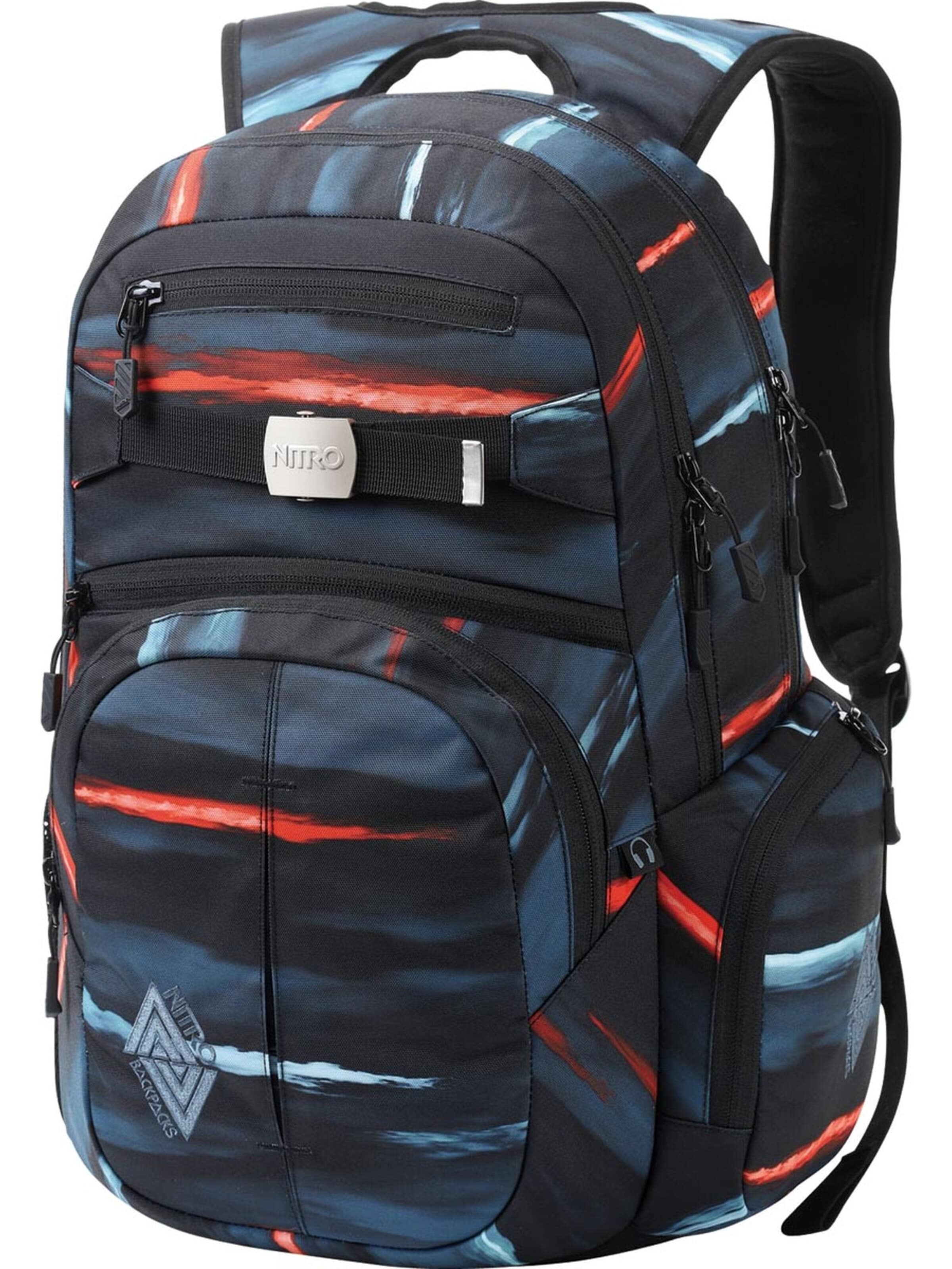 NitroBags Rucksack Hero in Blau