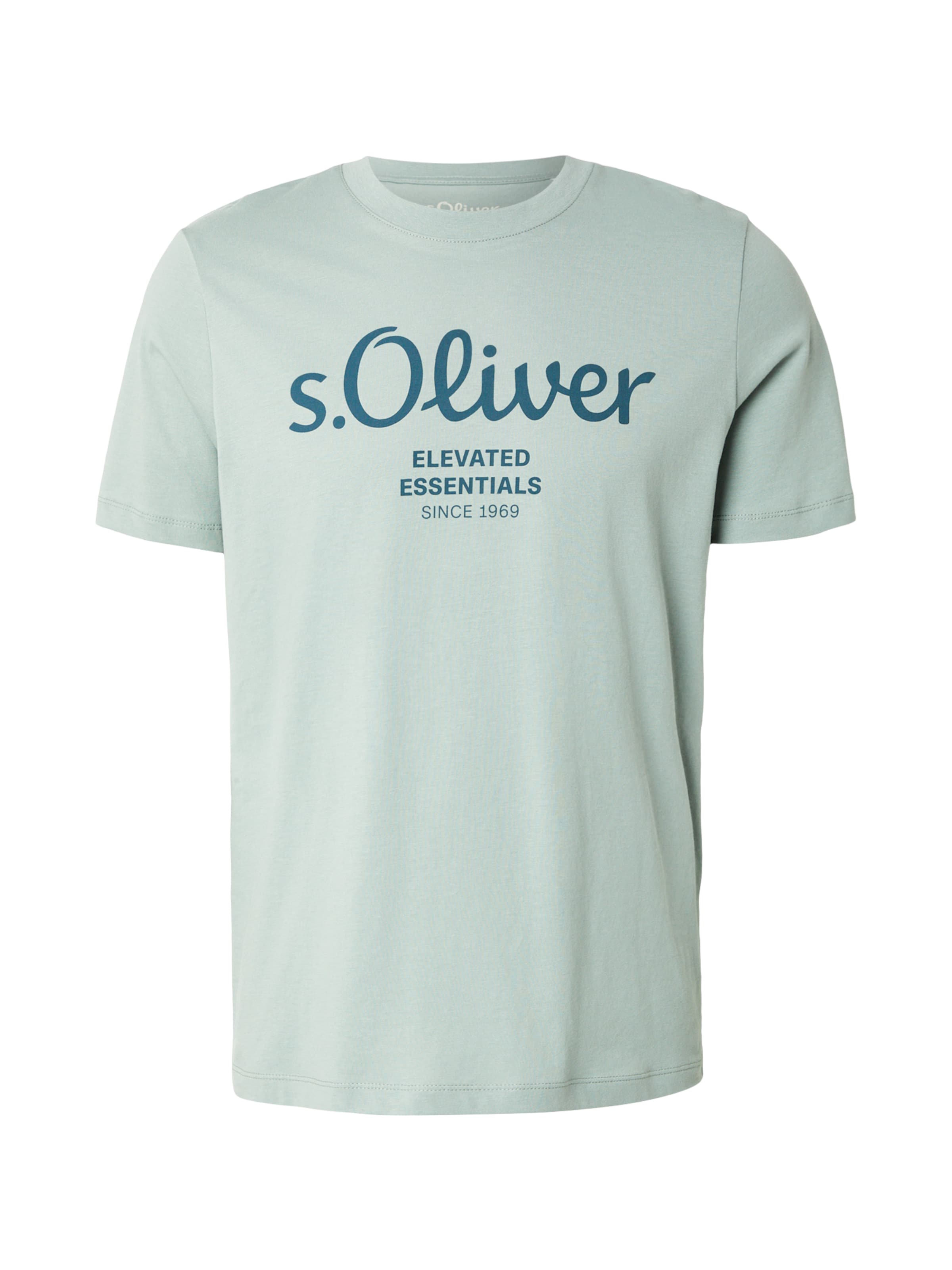 s.Oliver T-Shirt in Grün: Vorderseite