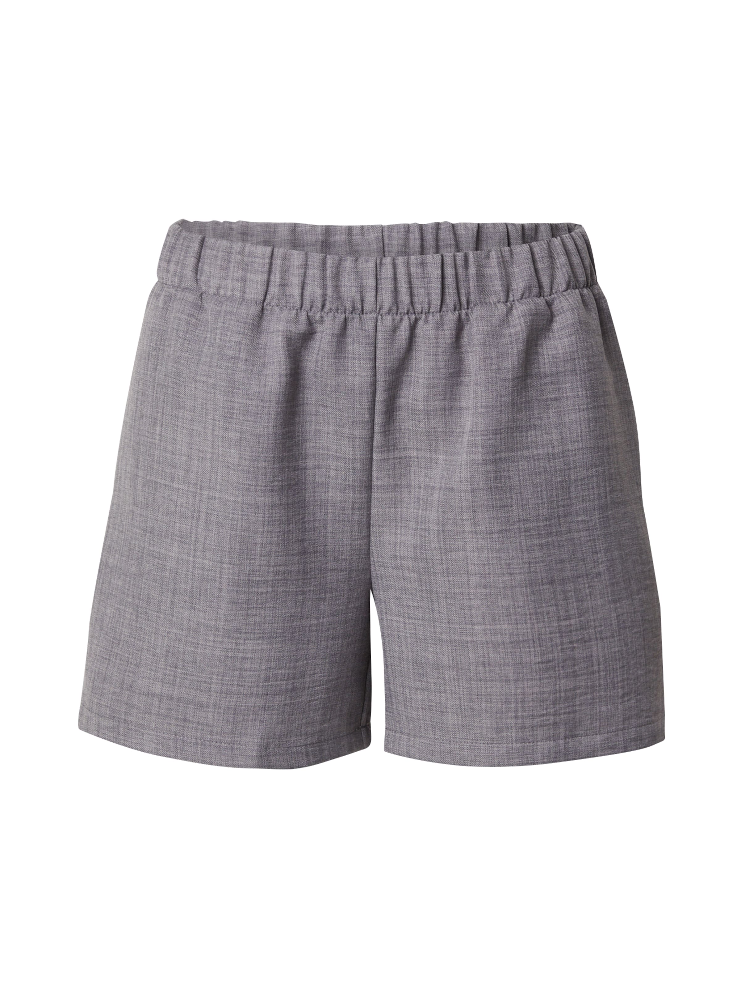 VERO MODA Püksid 'VMMelaney', värv hall: eest vaates