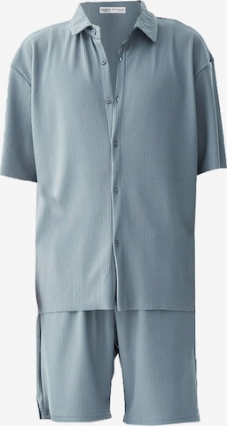 mėlyna VAMOS CLO Kelnės: priekis