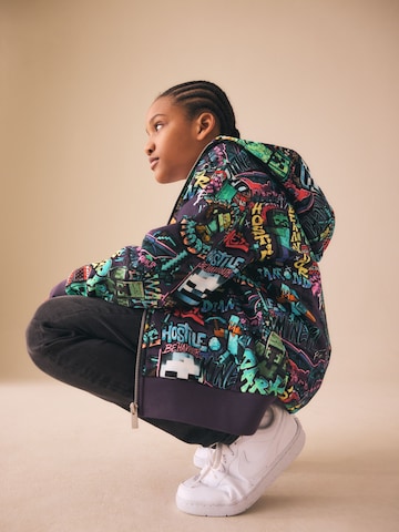 Veste de survêtement 'Minecraft' Next en violet