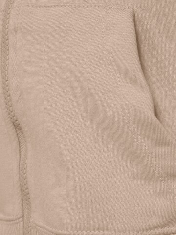 New Life Zip-Up Hoodie in Beige