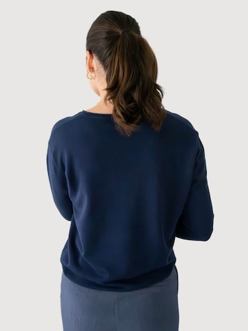 WEARABLE STORIES Pullover 'Ginny' i blå