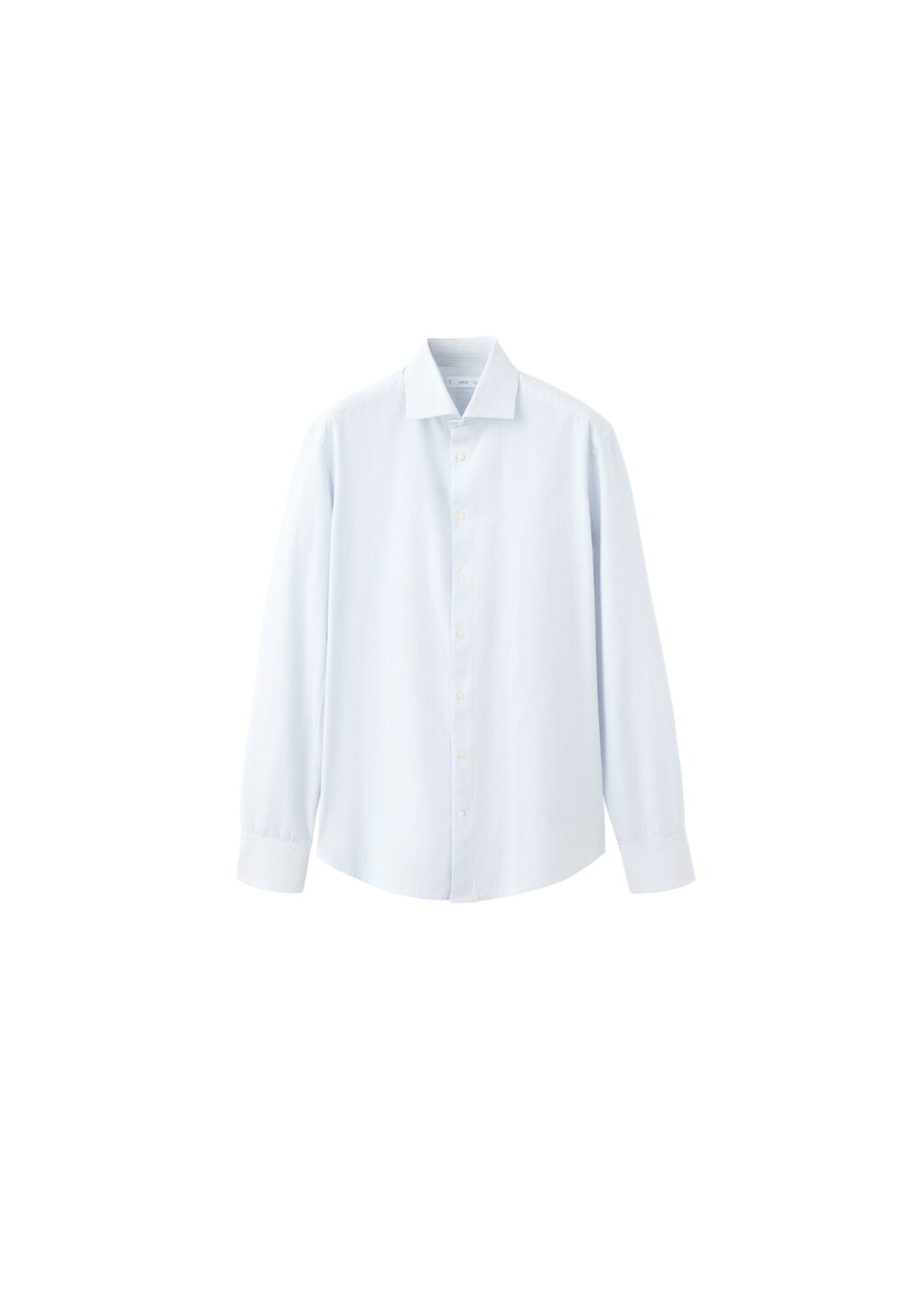 MANGO TEEN Regular Fit Hemd in Blau: Vorderseite