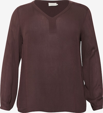 Bluză 'KCAmi' KAFFE CURVE pe ciocolatiu, Vizualizare produs