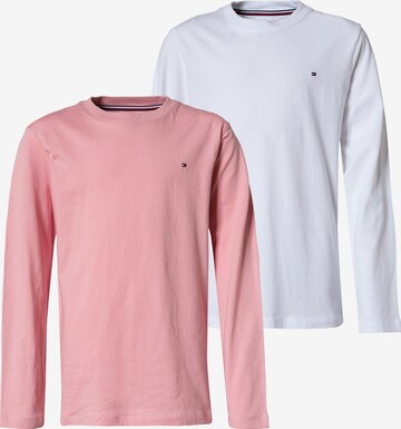 T-Shirt Tommy Hilfiger Underwear en rose : devant