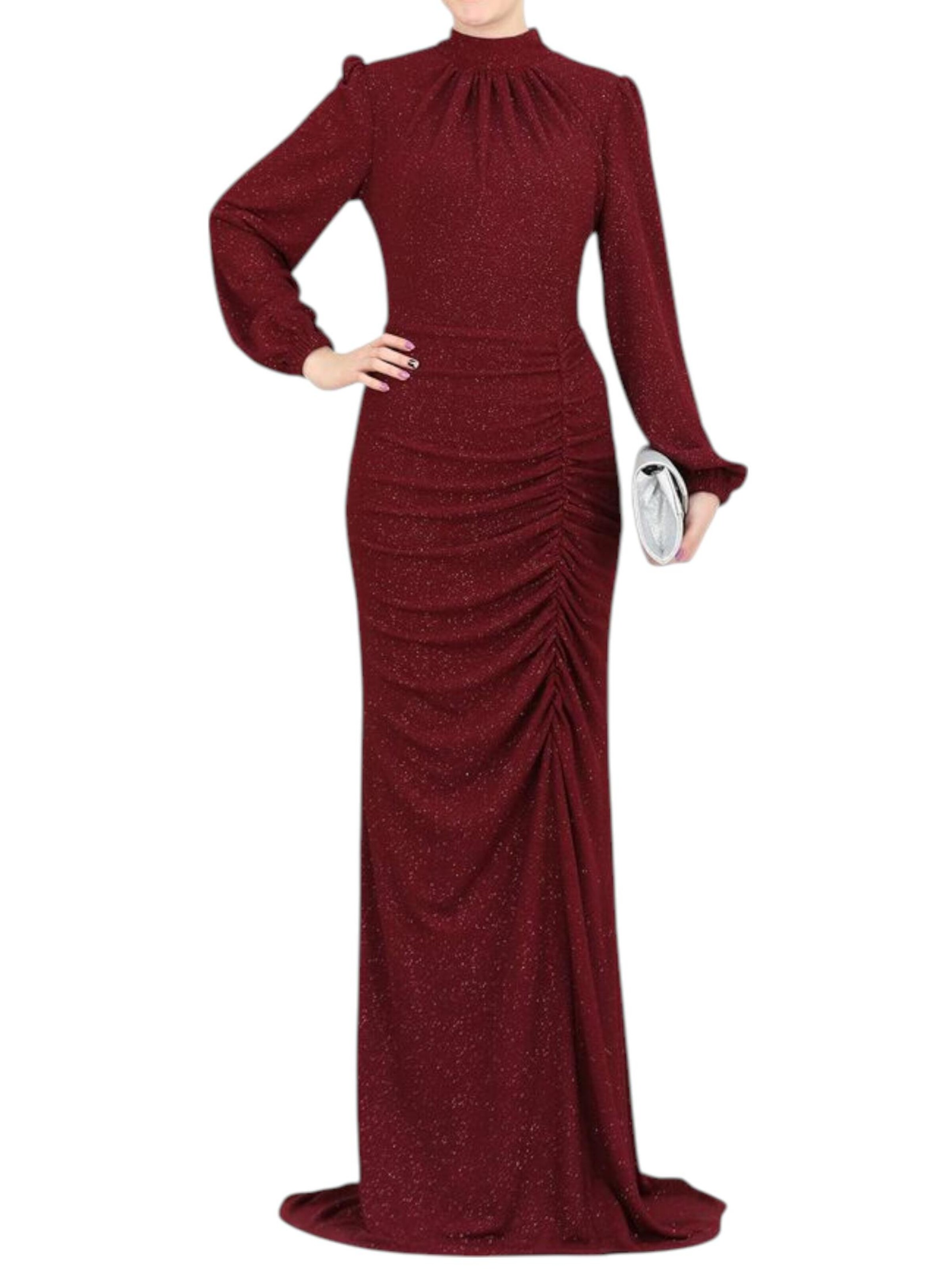 fashionshowcase Avondjurk 'RÜYA' in Rood