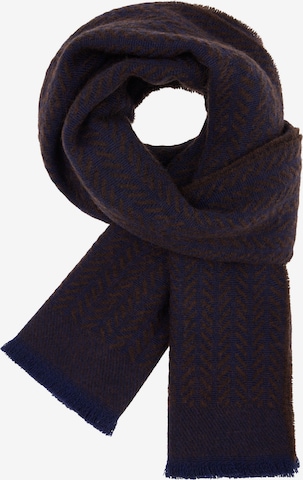 Écharpe Boggi Milano en bleu : devant