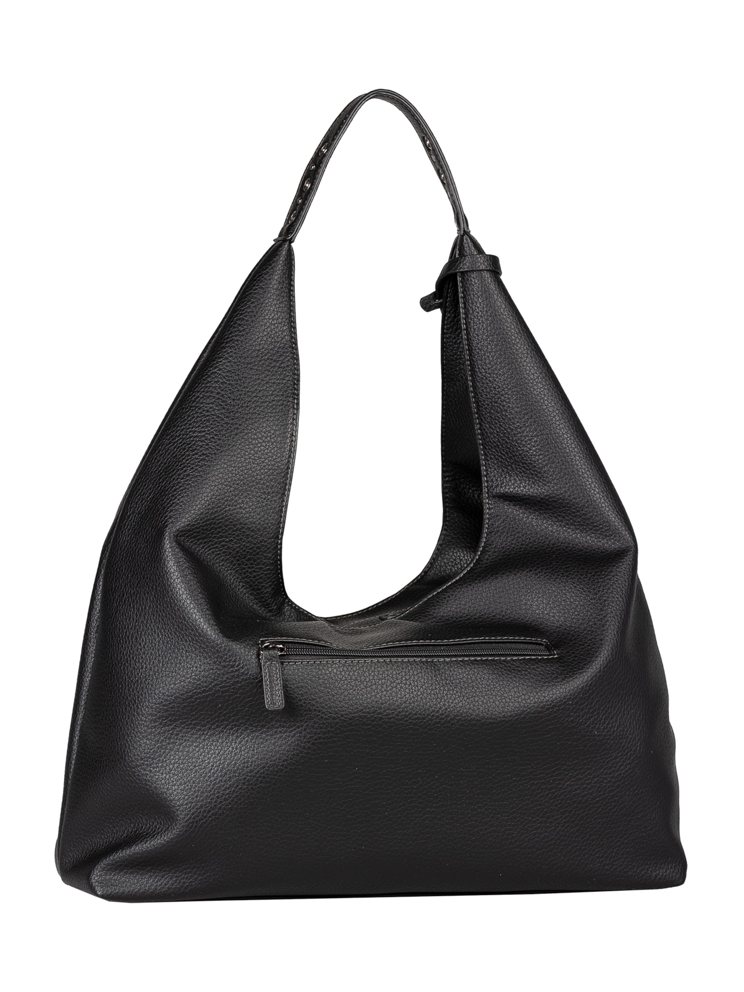 TOM TAILOR - Bolso de hombro 'Elaria' en negro