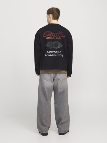 JACK & JONES Sweatshirt in Black