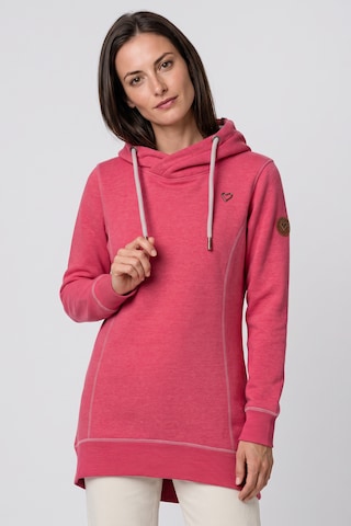 alife & kickin Sweatshirt 'AlvaAK A' in Rood: voorkant