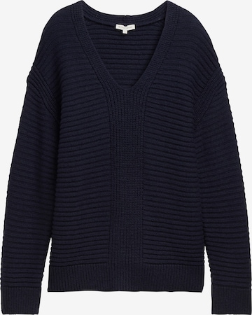 TOM TAILOR Trui in Blauw: voorkant
