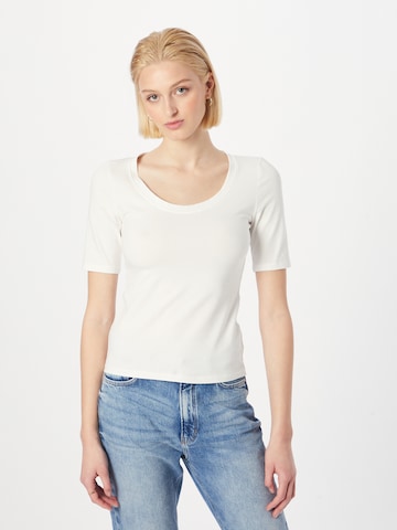 Oasis T-shirt i vit: framsida